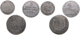 Small group of coins: Germany, Romania (3)
Various condition.