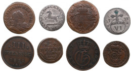 Small group of coins: Germany, Poland (4)
Various condition.