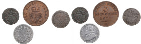 Small group of coins (4)
Various condition.