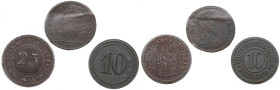 Small lot of coins: Germany (3)
Various condition.