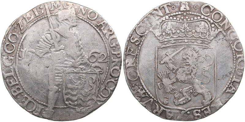 Netherlands, Zeeland 1 Silver Ducat 1662
27.41g. VF/VF+. Dav. 4912.