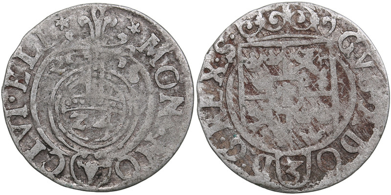 Sweden, Elbing 1/24 Taler 162? - Gustav II Adolf (1626-1632)
0.93g. VF/F. 