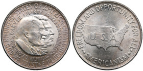USA ½ Dollars 1952 - Washington-Carver
12.27g. AU/AU. Mint luster.