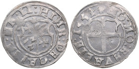 Reval Ferding 1554 - Heinrich von Galen (1551-1557)
2.49g. VF/VF. Haljak 162b.