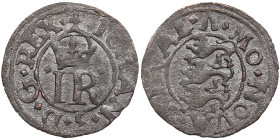 Reval, Sweden Schilling - Johan III (1568-1592)
0.93g. AU/AU.