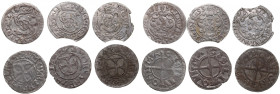 Small lot of coins: Livonia (6)
Various condition.