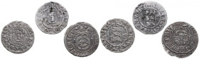 Small gorup of coins: Reval and Riga under Swedish rule (3)
Various condition.