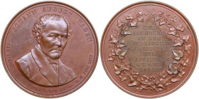 Estonia, Russia medal 1886 - 100th Birthday Anniversary of Johann August Hagen
32.57g. 41mm. UNC/UNC. Beautiful lustrous specimen. Emil Weigand, Berli...