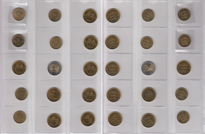 Lot of coins: Estonia (15)
UNC.