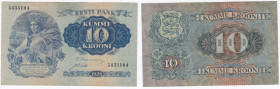 Estonia 10 Krooni 1928
XF+.