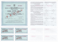 Estonia 100 USD 1992 - 10% domestic loan certificate for five years - Specimen
UNC