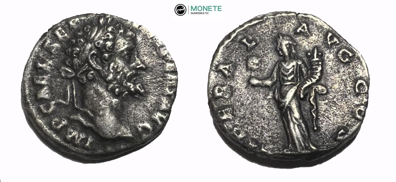 Septimius Severus - Liberalitas Denarius 194 AD. (16mm, 3.3 g) Emesa mint. Obv: ...