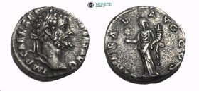 Septimius Severus - Liberalitas Denarius 194 AD. (16mm, 3.3 g) Emesa mint.