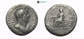 Hadrian AR Denarius. (17.8mm, 3.1 g) Rome, AD 119-122.