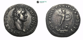 Domitian, 81-96 Denarius Rome 87, AR 19.00 mm., 3.42 g.