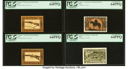 Germany Group Lot of 10 Examples PCGS Superb Gem New 67PPQ; Gem New 66PPQ (2); Gem New 65PPQ (2); Very Choice New 64PPQ (5). HID09801242017 © 2022 Her...