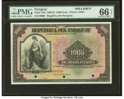 Paraguay Republica del Paraguay 1000 Pesos 25.10.1923 Pick 155s Specimen PMG Gem Uncirculated 66 EPQ. Three POCs are noted on this example. HID0980124...