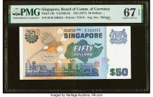 Singapore Board of Commissioners of Currency 50 Dollars ND (1977) Pick 13b PMG Superb Gem Unc 67 EPQ. HID09801242017 © 2022 Heritage Auctions | All Ri...