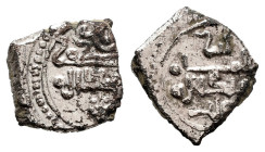 Kingdom of Taifas. Abd Al-Malik, Al Muzaffar. fractional Dinar. 435-467 H. Taifa of Valencia. (Vives-1078). (Prieto-165). Au. 0,98 g. Almost VF. Est.....