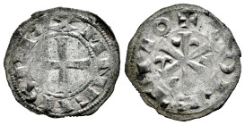 Kingdom of Castille and Leon. Alfonso VI (1073-1109). Dinero. Toledo. (Bautista-3). Bi. 1,01 g. Thin crack. Choice VF. Est...50,00. 

Spanish descri...