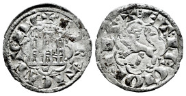 Kingdom of Castille and Leon. Alfonso X (1252-1284). Noven. Cuenca. (Bautista-397 var). Anv.: MONETA CAS.TELE. Cuenco con pie bajo castillo. Bi. 0,82 ...
