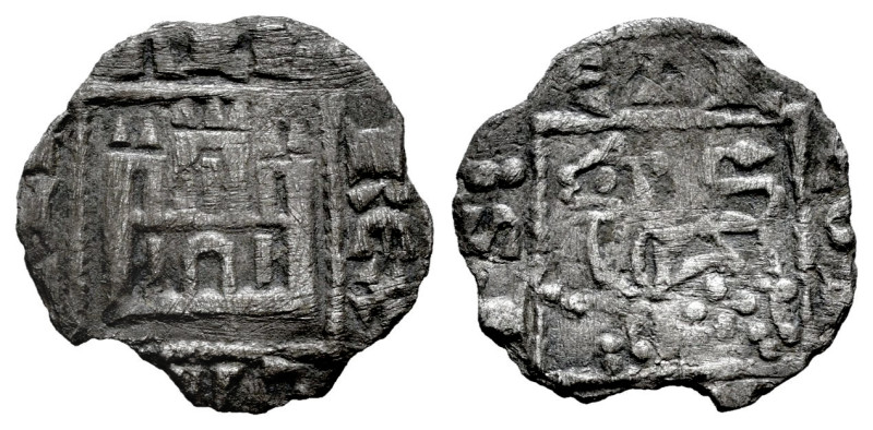 Kingdom of Castille and Leon. Alfonso X (1252-1284). Dinero. Without mint mark. ...