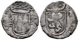 Philip II (1556-1598). Cuartillo. Valladolid. A. (Cal-82). Ag. 3,78 g. Scarce. Choice F/F. Est...40,00. 

Spanish description: Felipe II (1556-1598)...