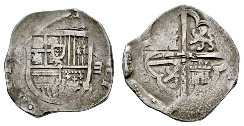 Philip III (1598-1621). 8 reales. Sevilla. (Cal-Type 171). Ag. 26,67 g. Assayer ...