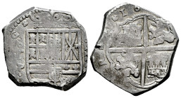 Philip IV (1621-1665). 4 reales. 16XX. Toledo. P. (Cal-tipo 293). Ag. 13,38 g. Choice F. Est...120,00. 

Spanish description: Felipe IV (1621-1665)....