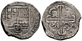 Philip IV (1621-1665). 8 reales. 1630. Potosí. (T). (Cal-1455). Ag. 26,60 g. Last digit of the date visible. King´s ordinal IIII visible. Choice VF. E...