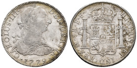 Charles III (1759-1788). 8 reales. 1779. Mexico. FF. (Cal-1118). Ag. 27,03 g. With some original luster remaining. Choice VF. Est...180,00. 

Spanis...