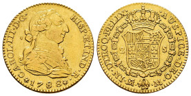 Charles III (1759-1788). 2 escudos. 1788. Madrid. M. (Cal-1578). Au. 6,69 g. Almost VF/VF. Est...400,00. 

Spanish description: Carlos III (1759-178...