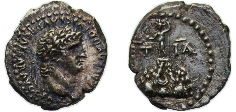Rome Caesarea Roman provinces, Cappadocia AD 64-65 AR Drachma - Nero Silver Caes...