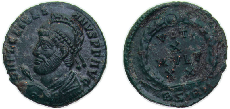 Rome Roman Empire AD 361-363 BSIRM AE Follis - Julianus II (VOT X MVLT XX) Bronz...