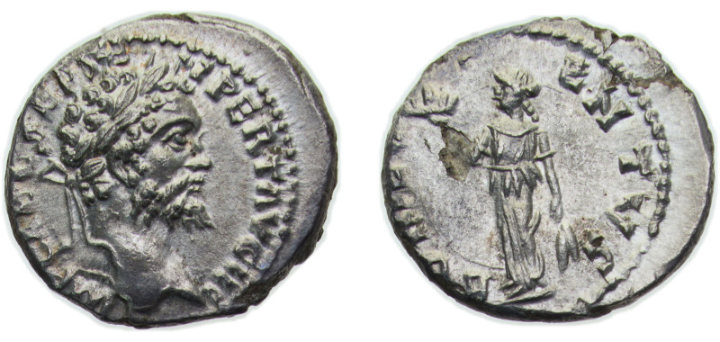 Rome Roman Empire AD 194-195 AR Denarius - Septimius Severus(BONI EVENTVS, Bonus...