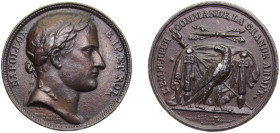 France First Empire ND Medal, l'empereur commande la grande armer Alloy 35.2g XF