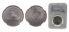 Germany Germany - 1871-1948 Weimar Republic 1930A 3 Reichsmark (Liberation of Rhineland) Silver (.500) 15g NGC MS63 KM70 J345