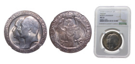 Germany Kingdom of Prussia Second Empire 1910A 3 Mark - Wilhelm II (University of Berlin) Silver (.900) Berlin mint 16.667g NGC MS62 KM530 J107