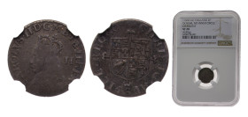 Great Britain England Kingdom 1660 2 Pence - Charles II (1st hammered issue) Silver 1.06g NGC VF20 Sp3310 KM399