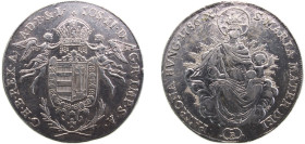 Hungary Kingdom 1786B 1 Tallér - II. József Silver (.833) Kremnica / Körmöcbánya / Kremnitz mint 28.063g XF ÉH1322 H1871 H1872 Dav ECT1169A KM400...