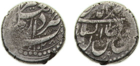 Iran Kingdom AH1279 (1863) 1 Qiran - Nāṣer al-Dīn Qājār Silver Tehran mint 4.9g VF KM824.17