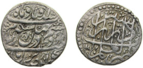 Iran Kingdoms, Zand dynasty AH117? (176?) Abbasi - Karim Khan Zand (Type C) Silver Širâz mint 4.7g XF KM515.8 A2799