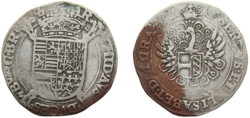 Netherlands Spanish Netherlands Duchy of Brabant ND (1612-1621) 1 Schelling - Al...