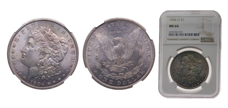 United States Federal republic 1904O 1 Dollar "Morgan Dollar" Silver (.900) (.10...