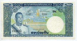 Lao 200 Kip 1963 - 1976 (ND)
P# 13, N# 210903; # 040219829; UNC