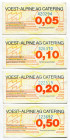 Lithuania Camp Voest-Alpine 5 -10 - 20 - 50 Cents (ND)
NL, XF