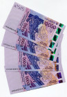 Moldavia 100 x 1 Leu 2006 Bundle
P# 8, N# 202816; # A.0187 001001 - A.0187 001100; UNC