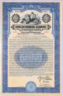 Germany - Weimar Republic Hamburg 6% Gold Bond Loan for 1000 US Dollars 1926
# 4636; Uncancelled, rest of coupons; VF