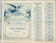 Romania Société d'Éclairage de Clausenbourg & Extensions S.A., Cluj / Bruxelles, Ordinary Share for 250 Francs, 1897, Capital 2,500,000 Frs 1897
Form...