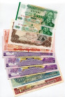 World Lot of 9 Banknotes 1970 - 2016
AUNC-UNC